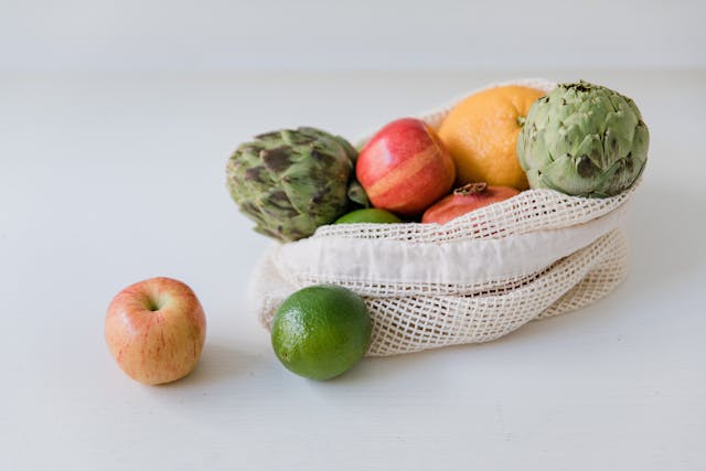 Preparação de comida saudável